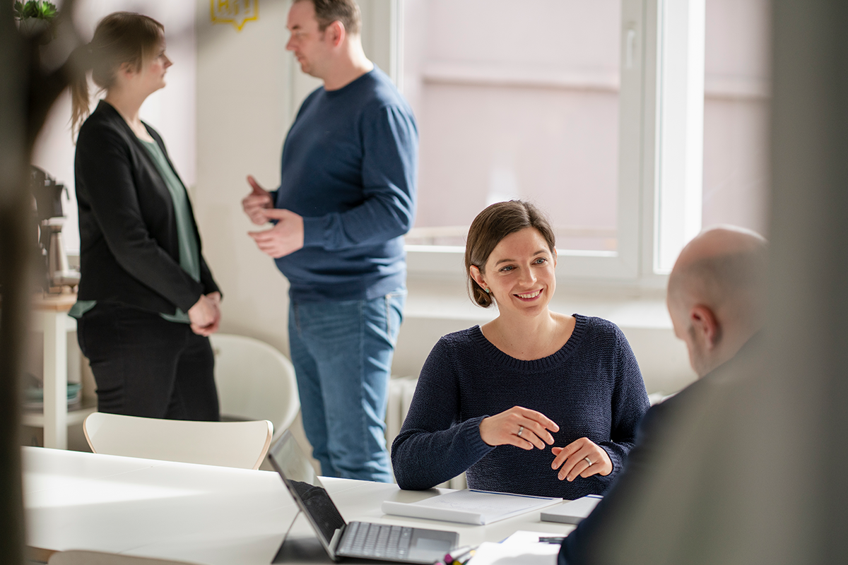 Teilnehmer einer Organisationsentwicklung – DenkArbeit